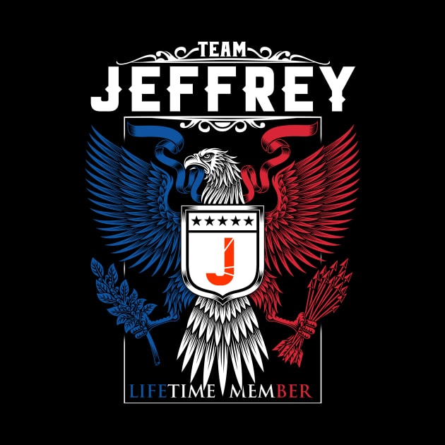 TEAM JEFFREY LIFETIME MEMBER ,JEFFREY NAME by benkjathe