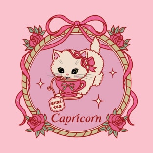 capricorn spring kitty cat T-Shirt