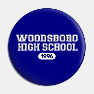 Woodsboro High School (White Variant) Pin