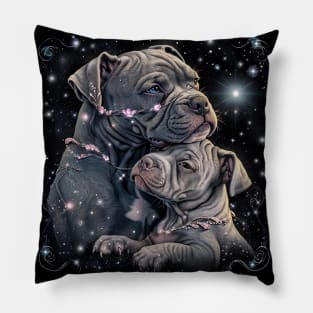 Pit Bull Family Pillow