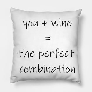 You + Wine Pillow