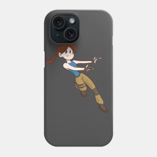 Tiny Lara Croft Phone Case