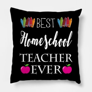 Best Homeschool Teacher Ever Pillow