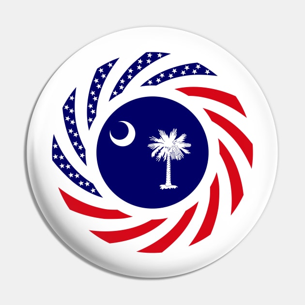 South Carolina Murican Patriot Flag Series Pin by Village Values