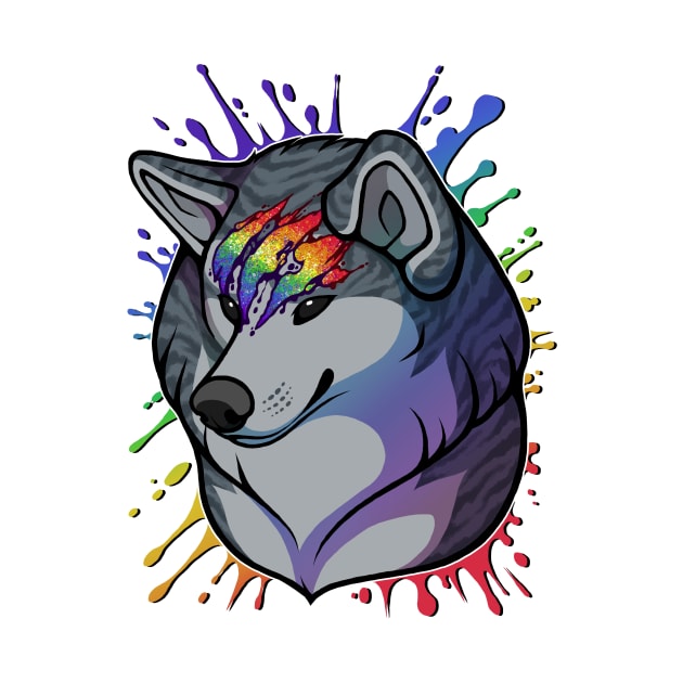 Ginga Nagareboshi Gin Pride - Gay Rainbow LGBT by FlannMoriath