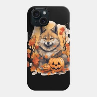 Akita dog Halloween Phone Case