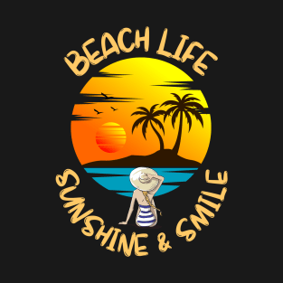 Beach Life Sunshine city girl summer fest T-Shirt