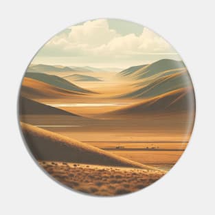 Mongolian Steppe Serenity Pin