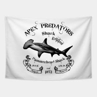 Apex Predators - Shark Edition - Hammerhead Shark Tapestry