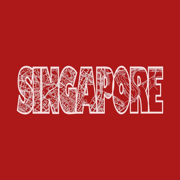 Singapore Street Map by thestreetslocal