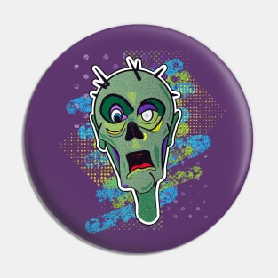 Zombie Punk Pin