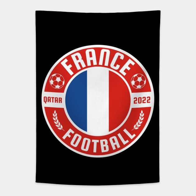 France World Cup Tapestry by footballomatic