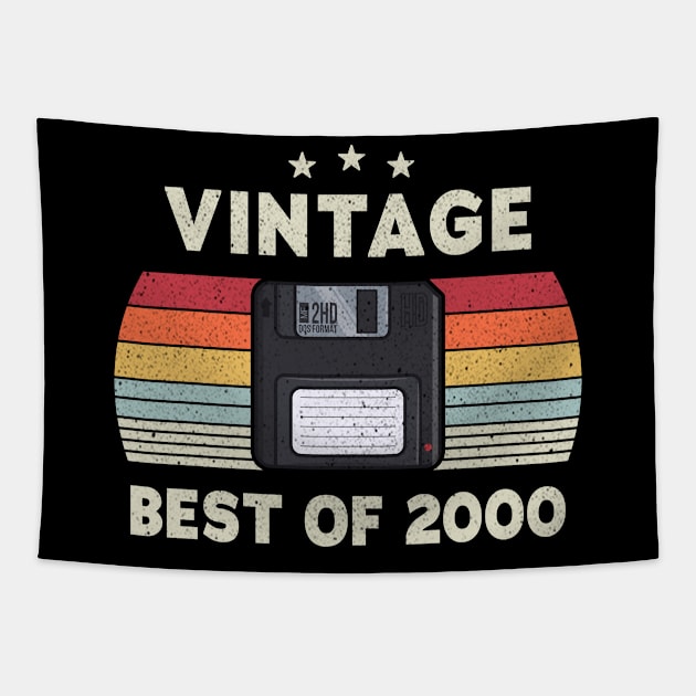 vintage best of 2000 Tapestry by BaderAbuAlsoud