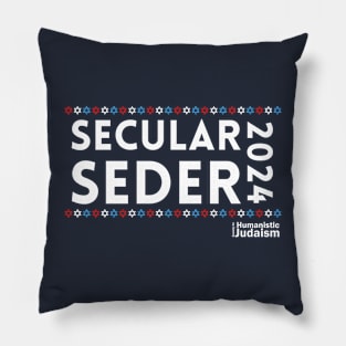 Secular Seder 2024 2-sided Pillow