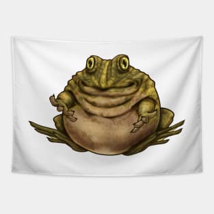 Round Frog Tapestry