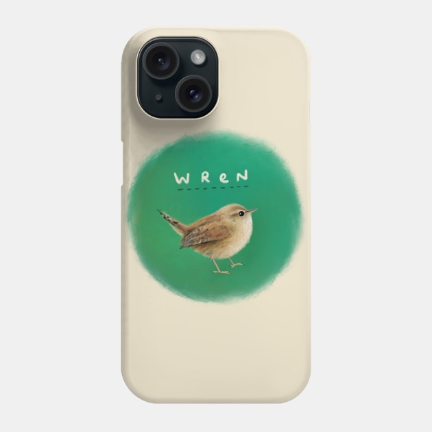 Wren Phone Case by Sophie Corrigan