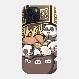 Panda Ramen Phone Case