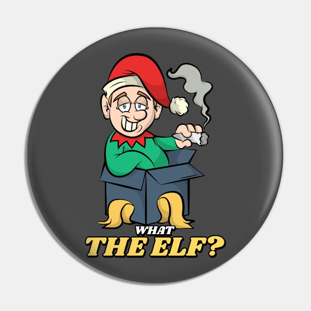 What the Elf Pin by B-awesome Store