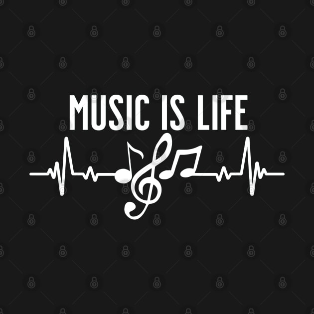 Music-Is- Life by Quincey Abstract Designs