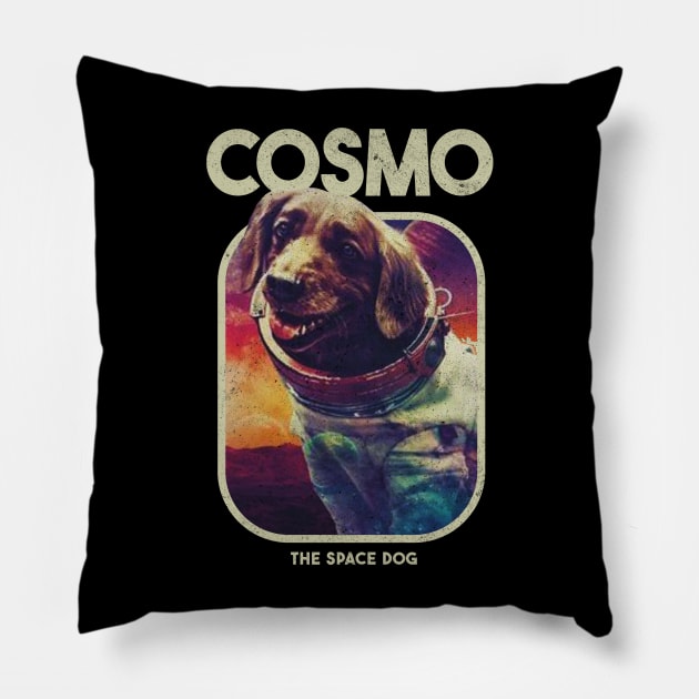 Cosmo - guardians of the galaxy Pillow by GW ART Ilustration