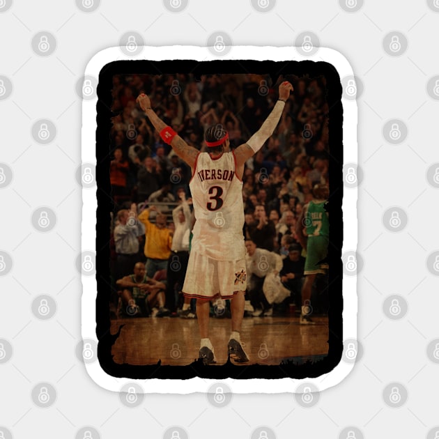 Allen Iverson Vintage Magnet by Milu Milu