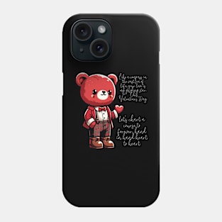 Valentine's Day Bear Phone Case
