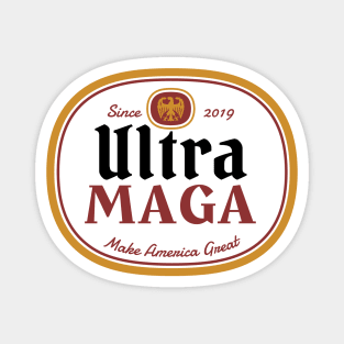 ULTRA MAGA King Trump Biden 2024 Great Magnet