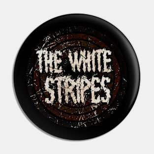 The White Stripes vintage design on top Pin