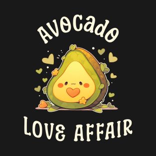 Avocado Love Affair: A Kawaii Love Affair Blossoms T-Shirt