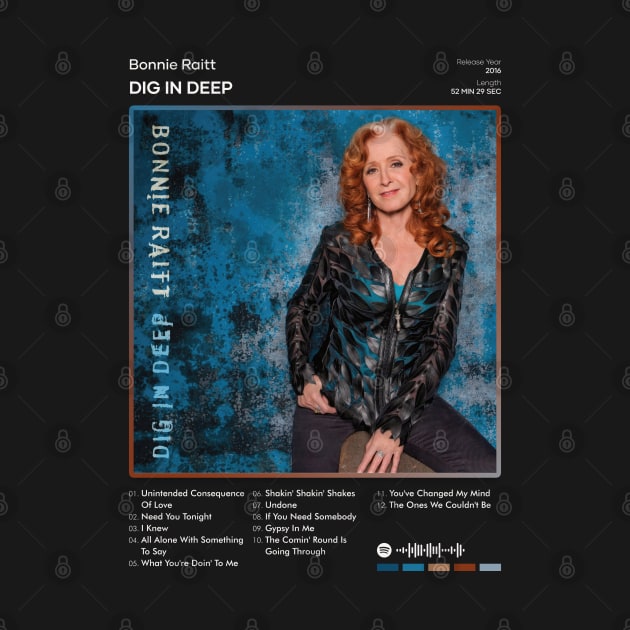 Bonnie Raitt - Dig In Deep Tracklist Album by 80sRetro