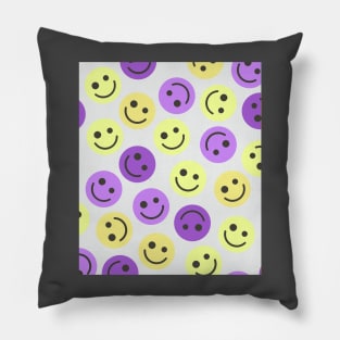 Intersex Happy Faces Pillow