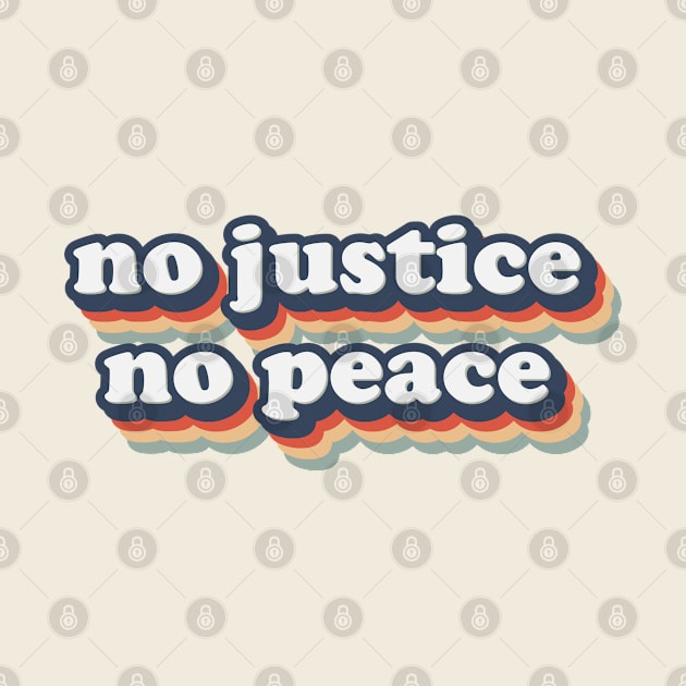 No Justice No Peace BLM 2020 by CloudWalkerDesigns