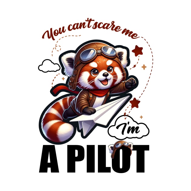 The Pilot Red Panda by MasutaroOracle