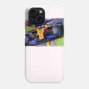 Lando on the racetrack Phone Case