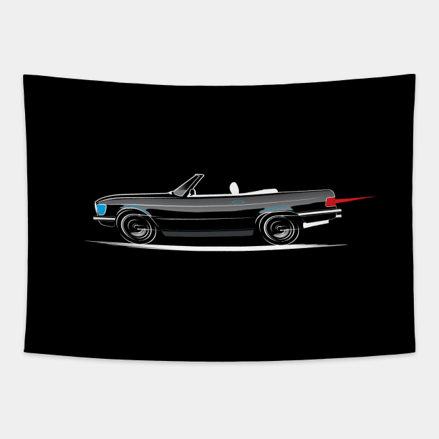 Mercedes 450 SL W 107 Tapestry by PauHanaDesign