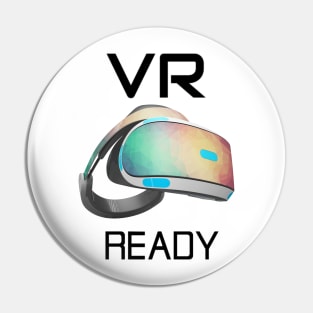 VR Ready Virtual Ready Headset Pin