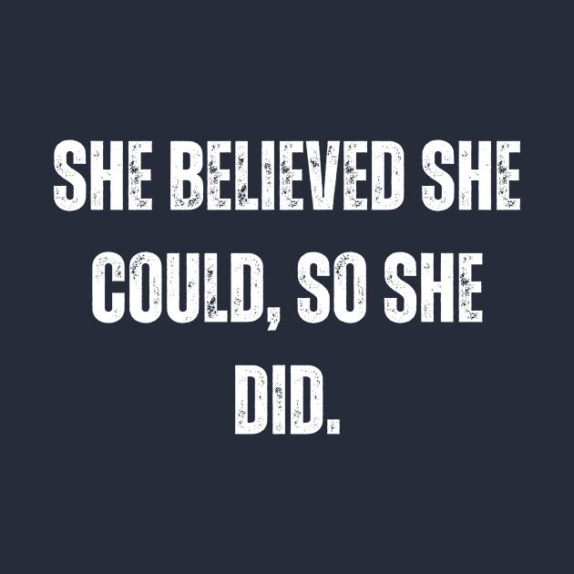She Believed She Could by West Virginia Women Work