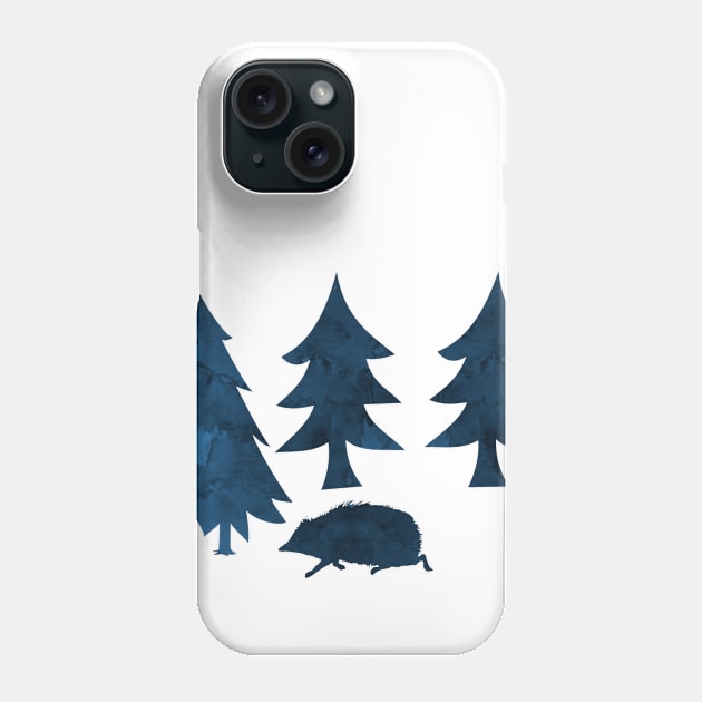 Hedgehog Phone Case by TheJollyMarten