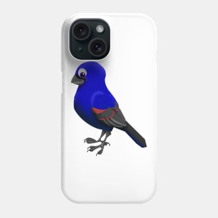 Blue grosbeak Phone Case