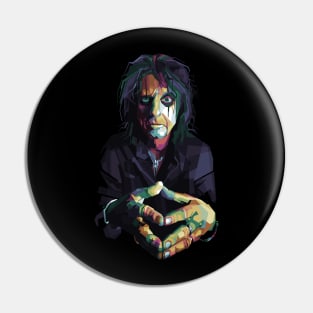 Shock Rock Legend Pin