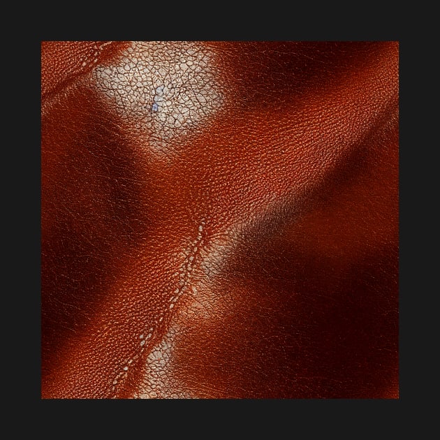 Brown Imitation leather, natural and ecological leather print #29 by Endless-Designs