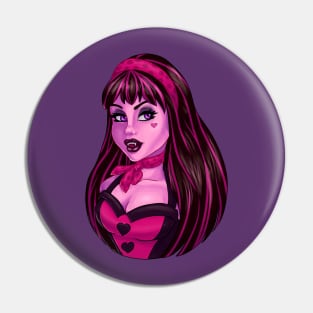 Monster High Draculaura - Bite at the Die-ner Pin