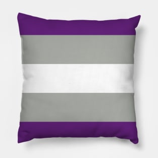 Flag of Gray Asexual Pillow