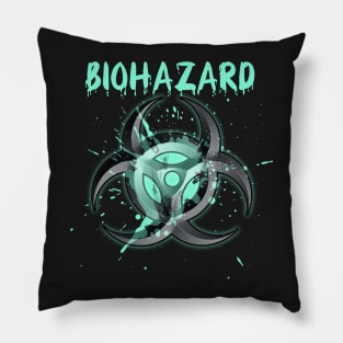 organic biohazard Pillow