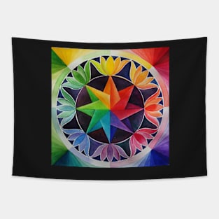 Star Mandala Tapestry