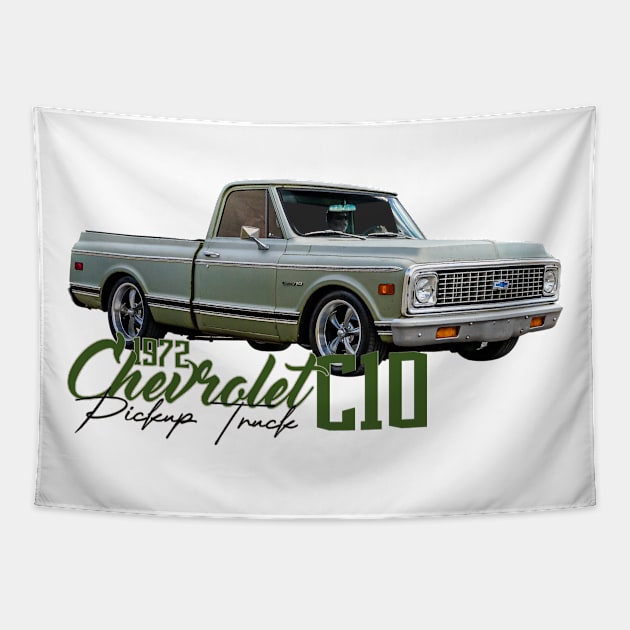 1972 Chevrolet C10 Pickup Truck Tapestry by Gestalt Imagery