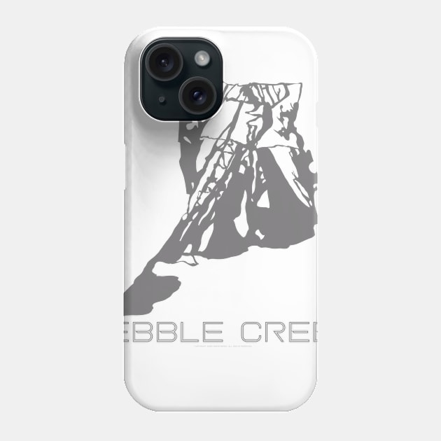 Pebble Creek Resort 3D Phone Case by Mapsynergy