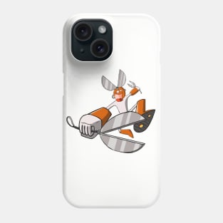 Crazy Cut Man Phone Case