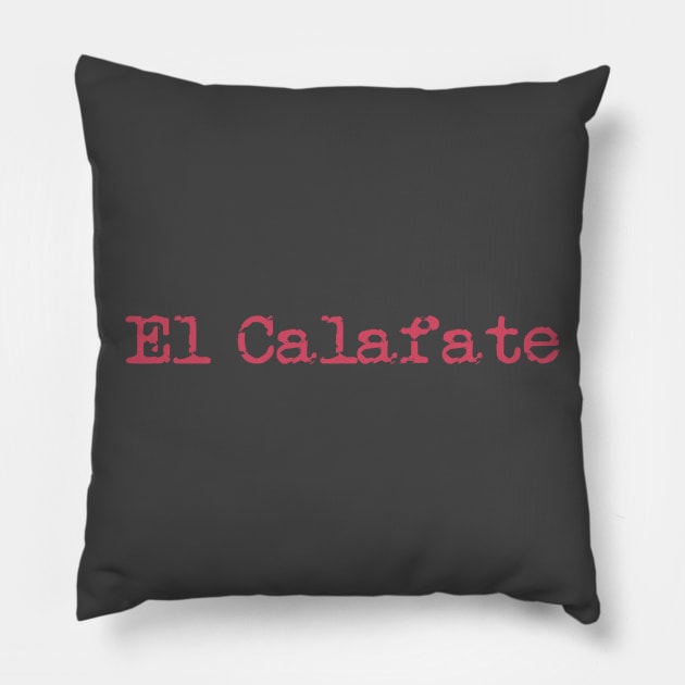 Argentina, South America Pillow by LND4design