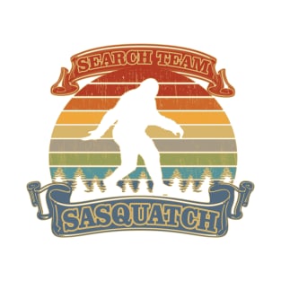 Funny Bigfoot and Sasquatch T Shirts T-Shirt